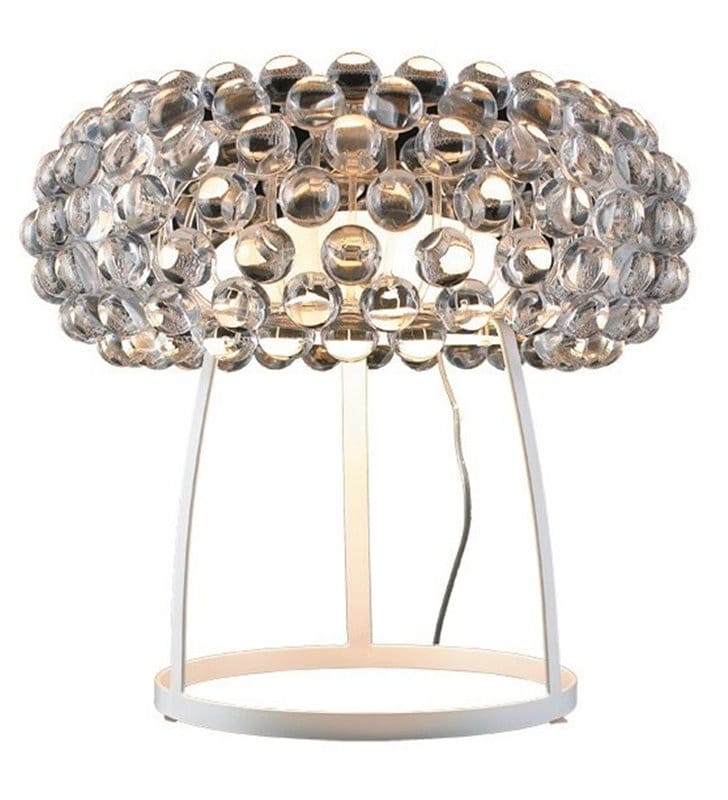 Lampa stołowa Acrylio nowoczesna designerska klosz akrylowe kulki