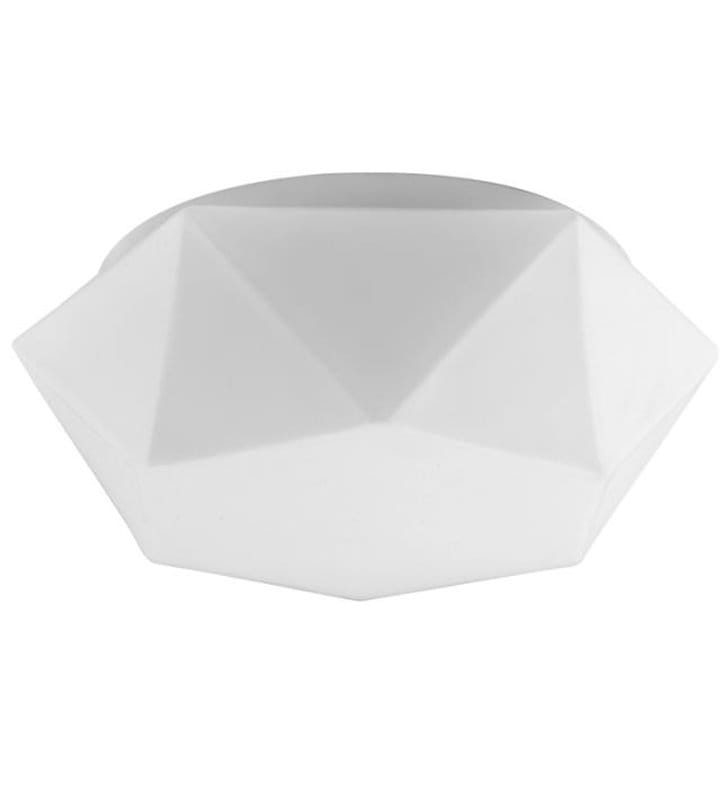 Plafon Gea biały nowoczesny geometryczny kształt 350 LED