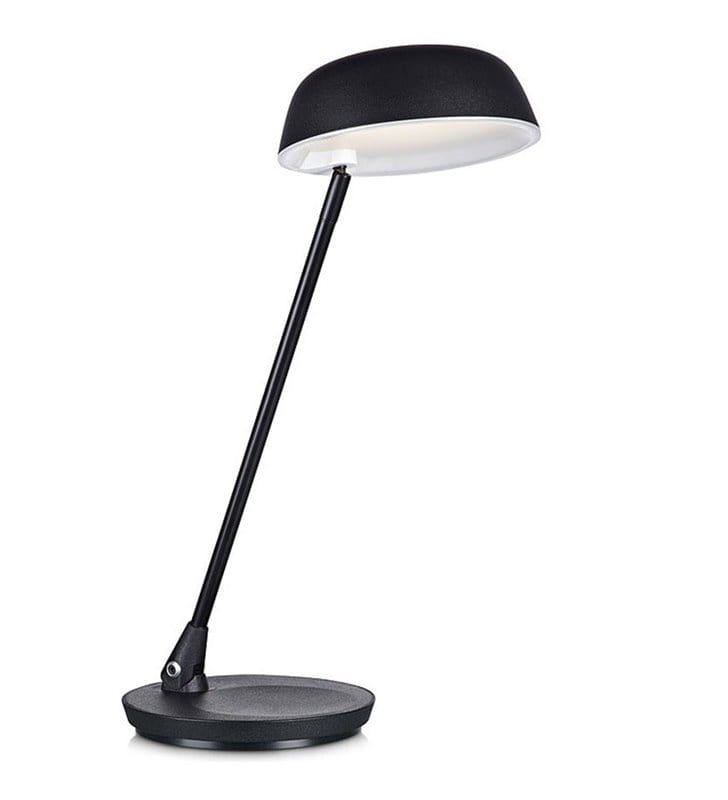 Lampa stołowa Halo czarna nowoczesna LED ze ściemniaczem