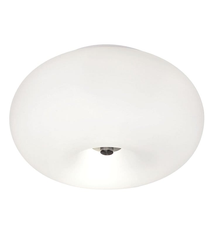 35cm okrągły plafon lampa ścienna Optica matowe szkło opalizowane do kuchni