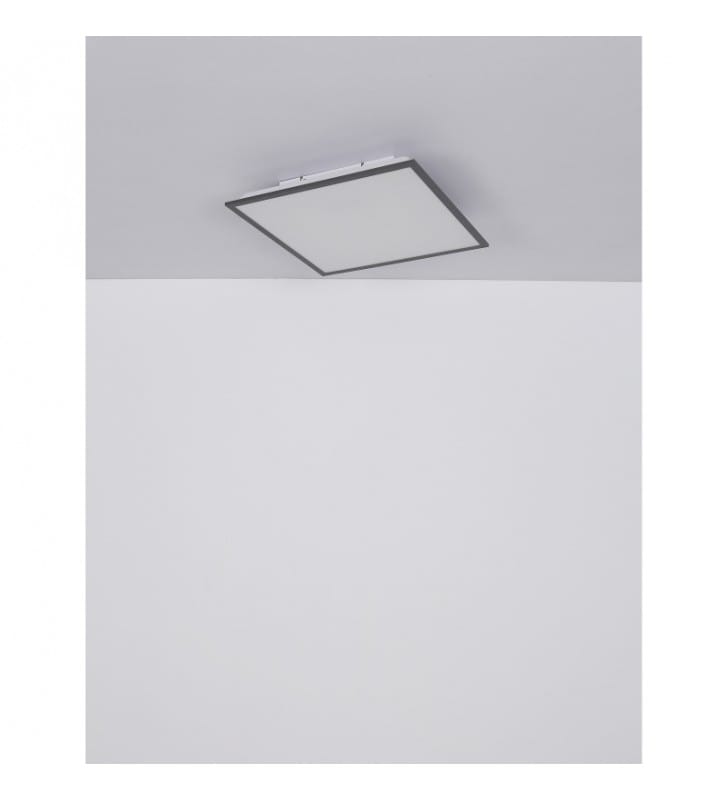 Plafon Doro LED 59cm kwadratowy 3000K ciepła barwa światła do salonu sypialni na przedpokój