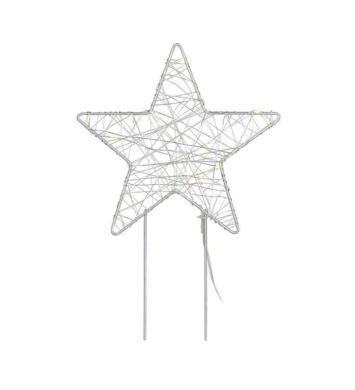 Podświetlana gwiazda ze szpilkami do wbicia Gardener LED