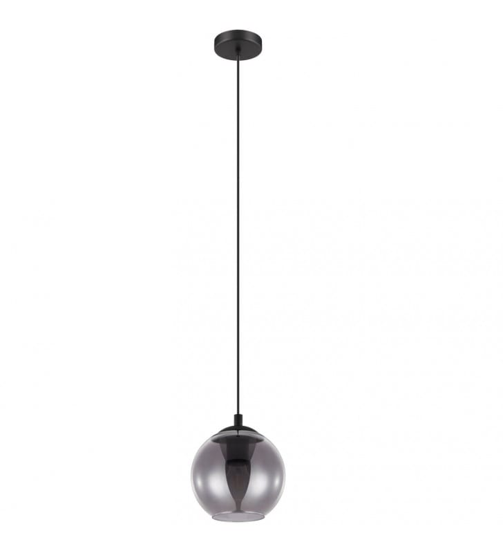 Pojedyncza szklana lampa wisząca Ariscani klosz kula ball 20cm