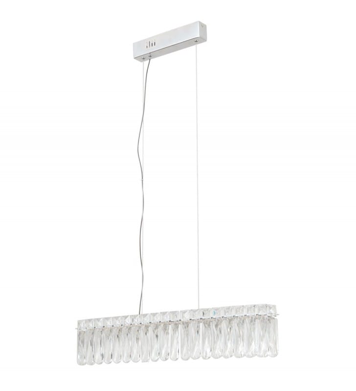 Lampa wisząca do jadalni nad stół Nosta LED w stylu glamour