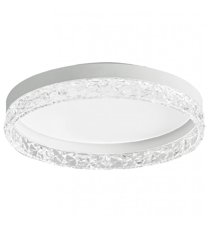 Plafon Rante LED 50cm biały z dekoracyjnym kloszem
